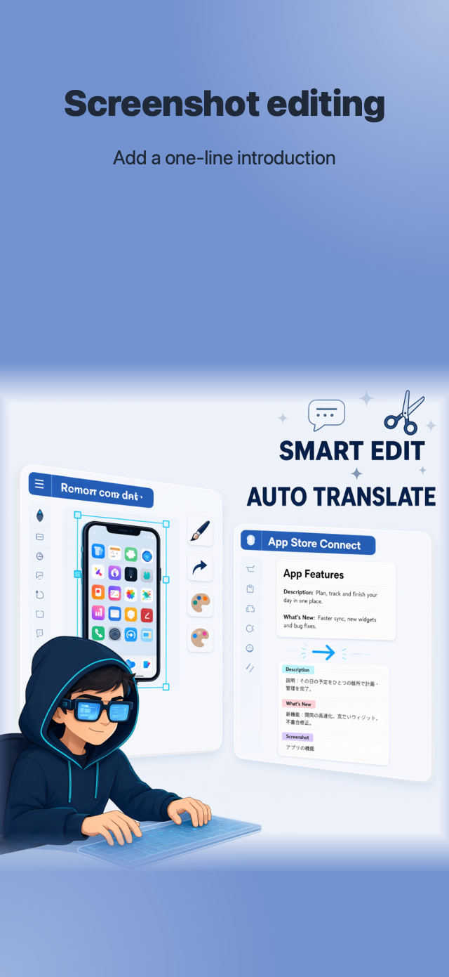 Store Connect Management - 截图编辑
